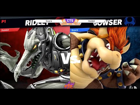 Clocktower Smash 58 - Losers Semis - Hobbit (Ridley) vs. Snore (Bowser) - SSBU