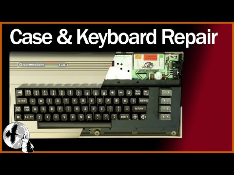 Commodore 64 Case Repair and Full Keyboard Service ⌨