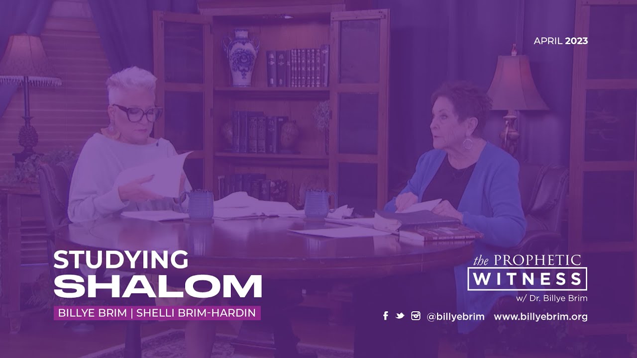 Prophetic Witness: Studying Shalom