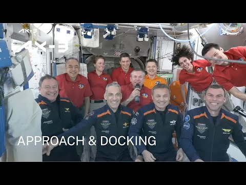 Ax-3 Mission | Approach & Docking
