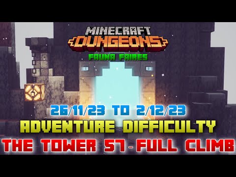 Unbeatable Tower 57 Climb Strategy - Minecraft Dungeons