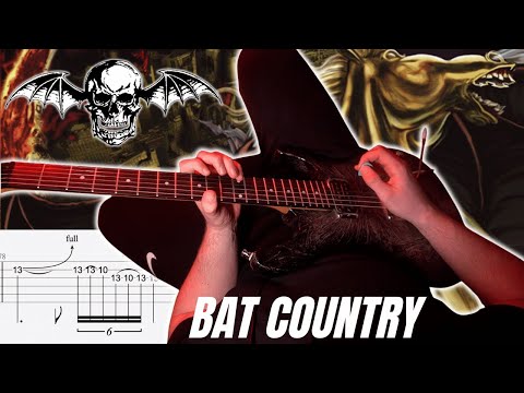 Avenged Sevenfold – Bat Country Full POV Guitar Cover | SCREEN TABS