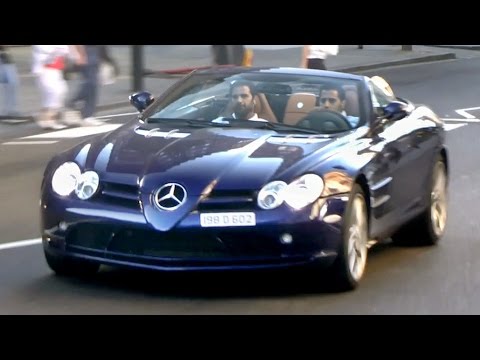 McLaren Mercedes SLR Roadster with QuickSilver sport exhaust in London
