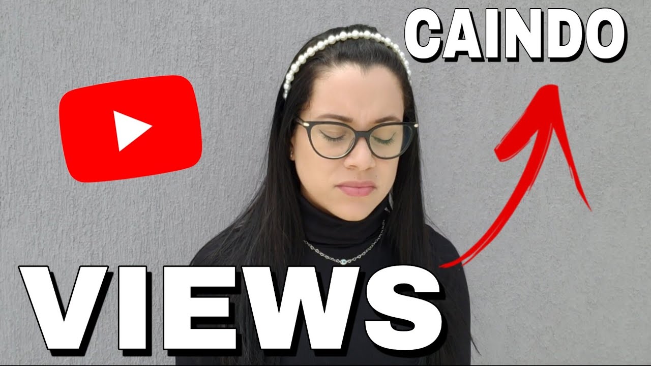 😰 VISUALIZAÇÕES CAINDO no YouTube - O que está ACONTECENDO como o YouTube?