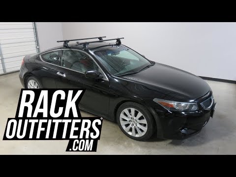 Honda Accord Coupe with Yakima BaseLine CoreBar Roof Rack Crossbars