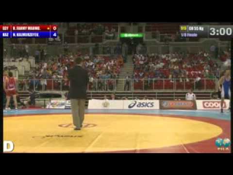 HAITHM FAHMY 55kg  HUN 2013 SENIOR WORLD CHAMPIONSHIP 1/16