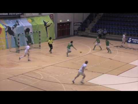 2 amazing futsal goals by dynamic duo U. Akkanoglu and I. Marbah