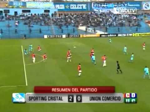 Tuteve.tv / Sporting Cristal venció por 2-0 a Unión Comercio