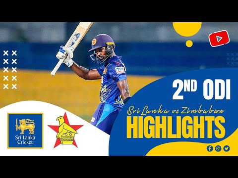 Thrilling Showdown | 2nd ODI Highlights | Sri Lanka vs Zimbabwe 2024
