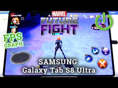 Samsung TAB S8 ULTRA - Marvel Future Fight 🔥 GAMING TEST + FPS GRAPH🔥