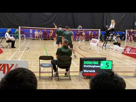 BUCS QF - K Ho/S Oates Vs D Hong/NG game 2 (0-11)