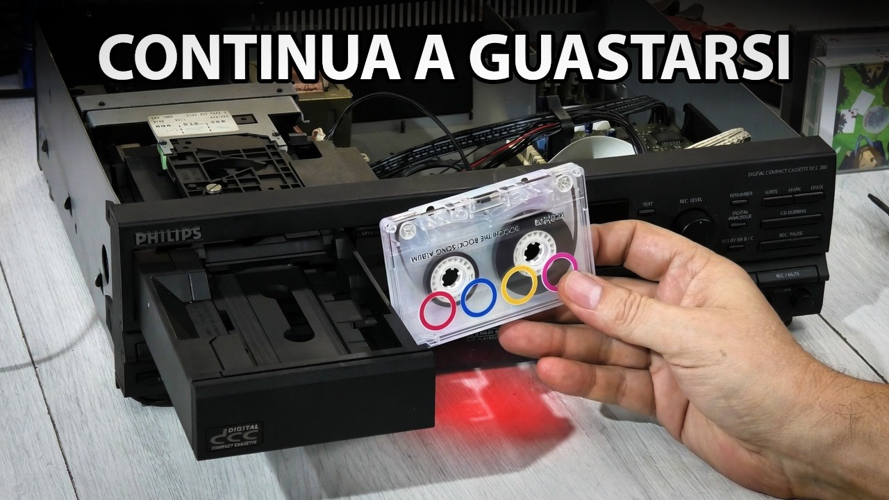 Continua a guastarsi - Riparo una Philips DCC-380 per la terza volta!