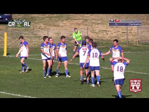 2017 Canberra RL - Round 18 1st Grade Highlights - Goulbourn Vs. Yass