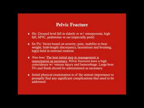 Pelvic Fractures - CRASH! Medical Review Series