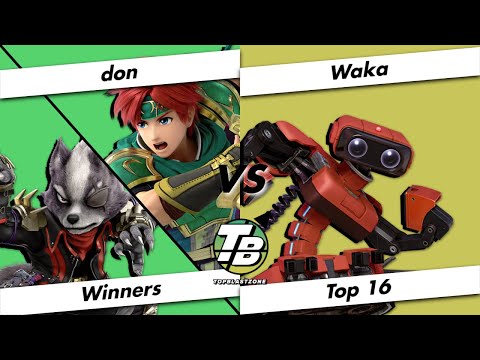 Top Blastzone 3 Winners Top 16 - don (Chrom/Wolf/Roy) Vs. BIG | Waka (R.O.B.) - SSBU