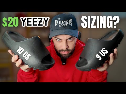$20 Yeezy Slides On-Foot Sizing Review: True to Size or Go Up?