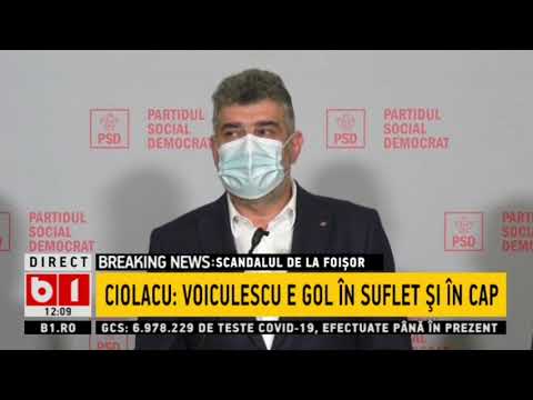 STIRI B1 ORA 12.00 DIN 12 APRILIE 2021 - PSD -  MOTIUNE DE CENZURA IMPOTRIVA MINISTRULUI SANATATII