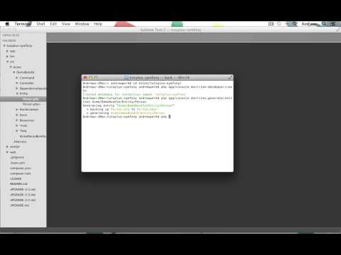 Working With Databases in Symfony 2