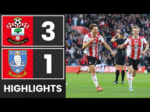 HIGHLIGHTS: Southampton 3-1 Sheffield Wednesday | Championship