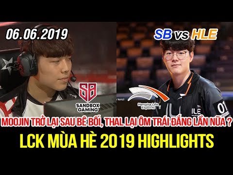 [LCK 2019] SB vs HLE FULL Highlights | Moojin trở lại sau scandal, Thal liệu sẽ trả được mối hận?