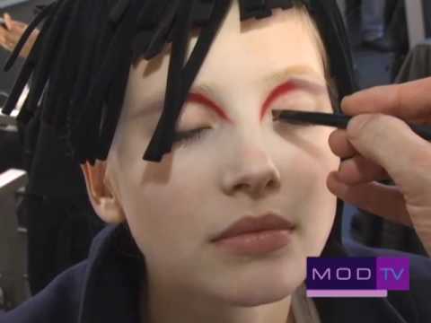 Giorgio Armani Fall 2010 Backstage - Milan Fashion Week - MODTV