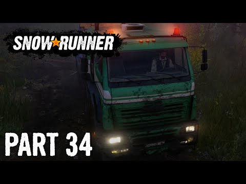 SnowRunner | Walkthrough Gameplay | Part 34 | Wooden Planks Order | Xbox One