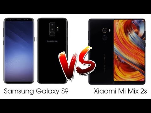 Samsung Galaxy S9 VS Xiaomi Mi Mix 2s (2018)