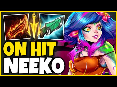 WOW! ON-HIT NEEKO IS 100% UNFAIR! NEEKO ADC = FREELO - League of Legends