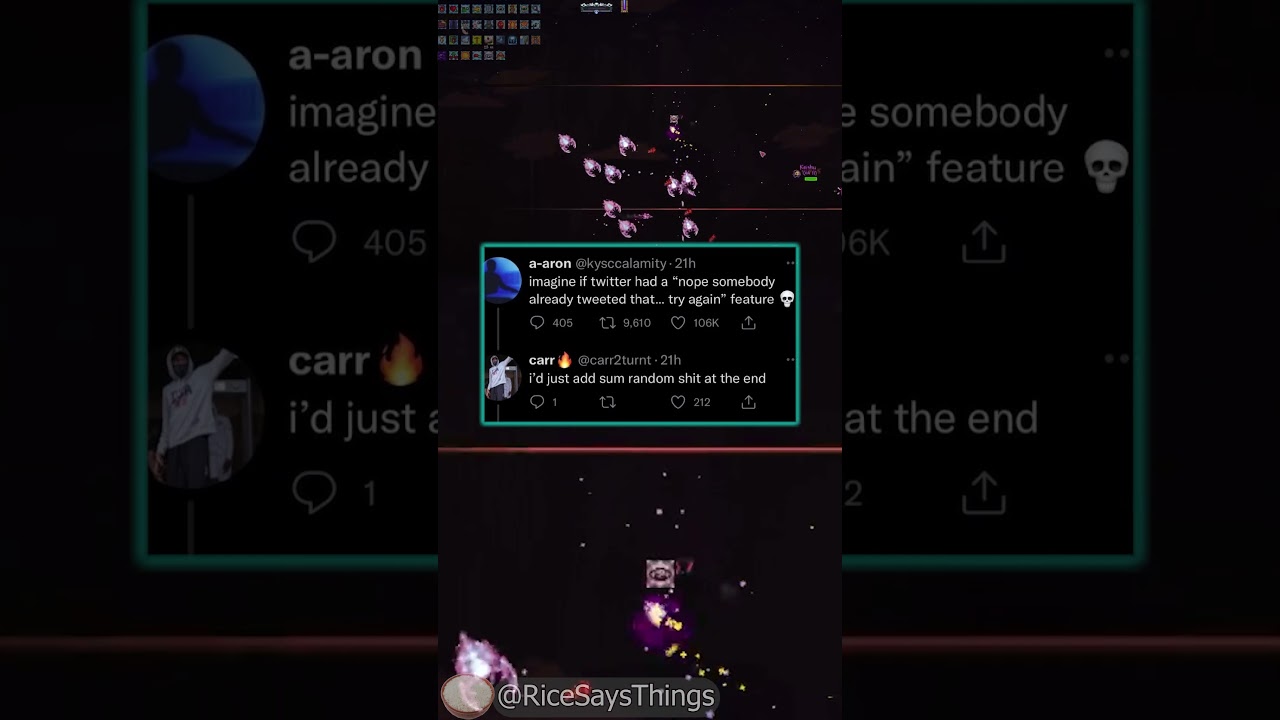 WINDOW #twitter #twitterfunny #tweets #voiceactor #terraria #terrariamusic #calamity #va #notai