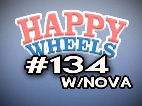 Happy Wheels w/Nova Ep.134 - Return To Rocky Downhill Mountain!