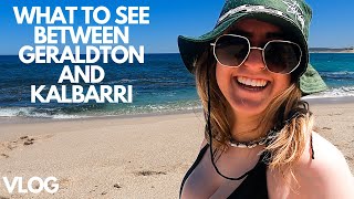 Geraldton to Kalbarri vlog | What to do on your trip! | VAN LIFE AUSTRALIA