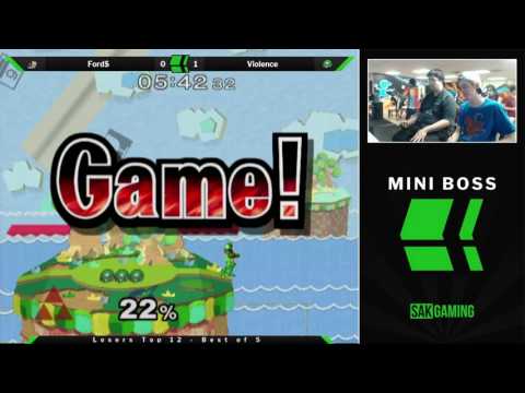Mini Boss Losers Top 12 - Ford$ (Ganondorf) vs Violence (Samus)