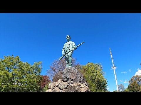 Walking around Lexington, MA