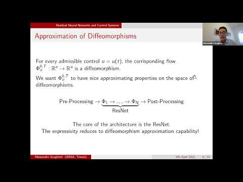 Alessandro Scagliotti - Deep Learning Approximation of Diffeomorphisms via Linear-Control Systems