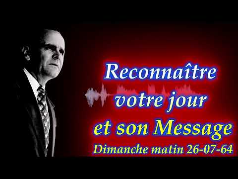 DIRECT_ Bande_ Reconnaître votre jour et son Message 26-07-64 Dimanche m (LES AIGLES SE RASSEMBLENT)
