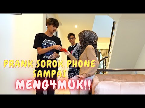 SIAPA YANG SOROK TELEFON AKU ?!! - PRANK SOROK TELEFON AIRA , TEAH , MARSYA , RAHIM DAN AMIR !!