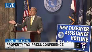 Jackson County property tax press conference