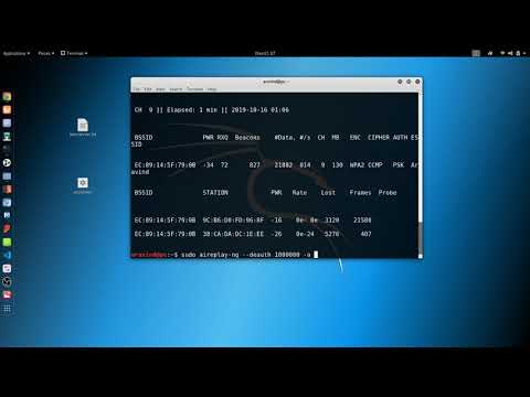 Wifi hacking Disconnect wifi Dos attack without accessing the device
