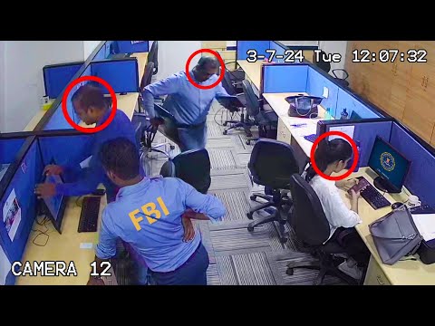 Police RAID This Scam Call Center Live ON Camera!