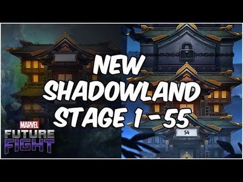 New Shadowland Grinding Stage 30 PLUS Climbing to Stage 55 - Marvel Future Fight