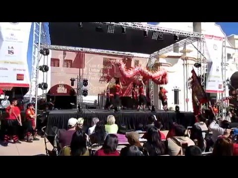 Immortals Lion Dance Team - San Gabriel Lunar Festival Dragon Performance