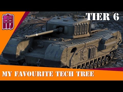 MY FAVOURITE tech tree line | tier 6