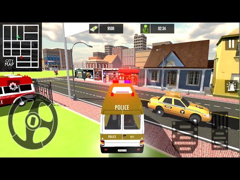 Police Ambulance Van Simulator - Rescue Emergency 911 Driving - Android GamePlay #106
