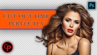 Photoshop Tutorial - How to Cut Out Hair Perfectly in Photoshop