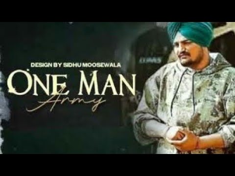 ONE MAN : SIDHU MOOSE WALA | (OFFICIAL VIDEO) | NEW SONG SIDHU MOOSE WALA | SIGN TO GOD |  SONG 2023