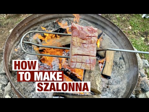 HOW TO HAVE A SZALONNASÜTÉS | MAKING HUNGARIAN DIRTY BREAD