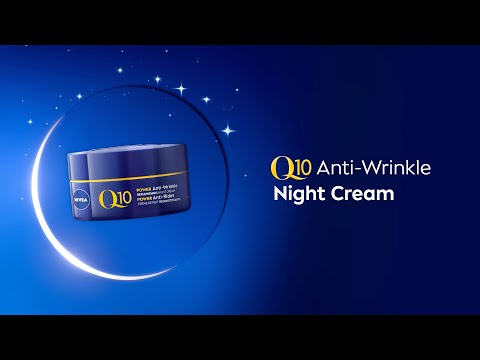 NIVEA Q10 Anti-Wrinkle Replenishing Night Cream | 2x Q10