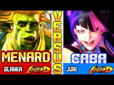 SF6 MenaRD (Blanka Vs Caba) Juri ▰ High Level