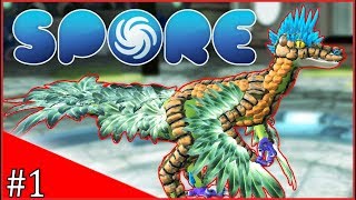 SPORE | CREATING MY CREATURE! | #1 (MODDED)