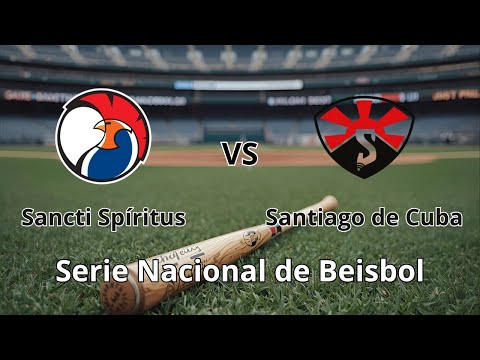 EN VIVO 1er juego Sancti Spiritus vs Santiago de Cuba